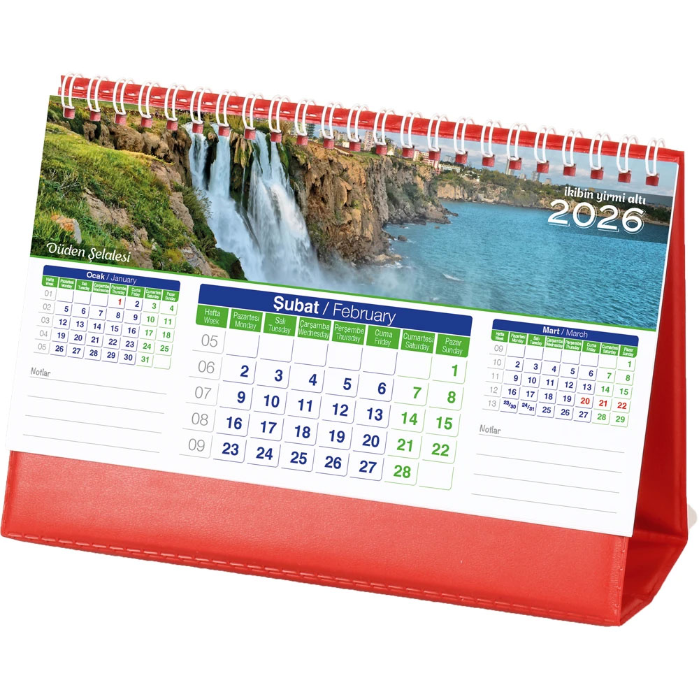 AMT-01-BK Manzara Masa Takvimi